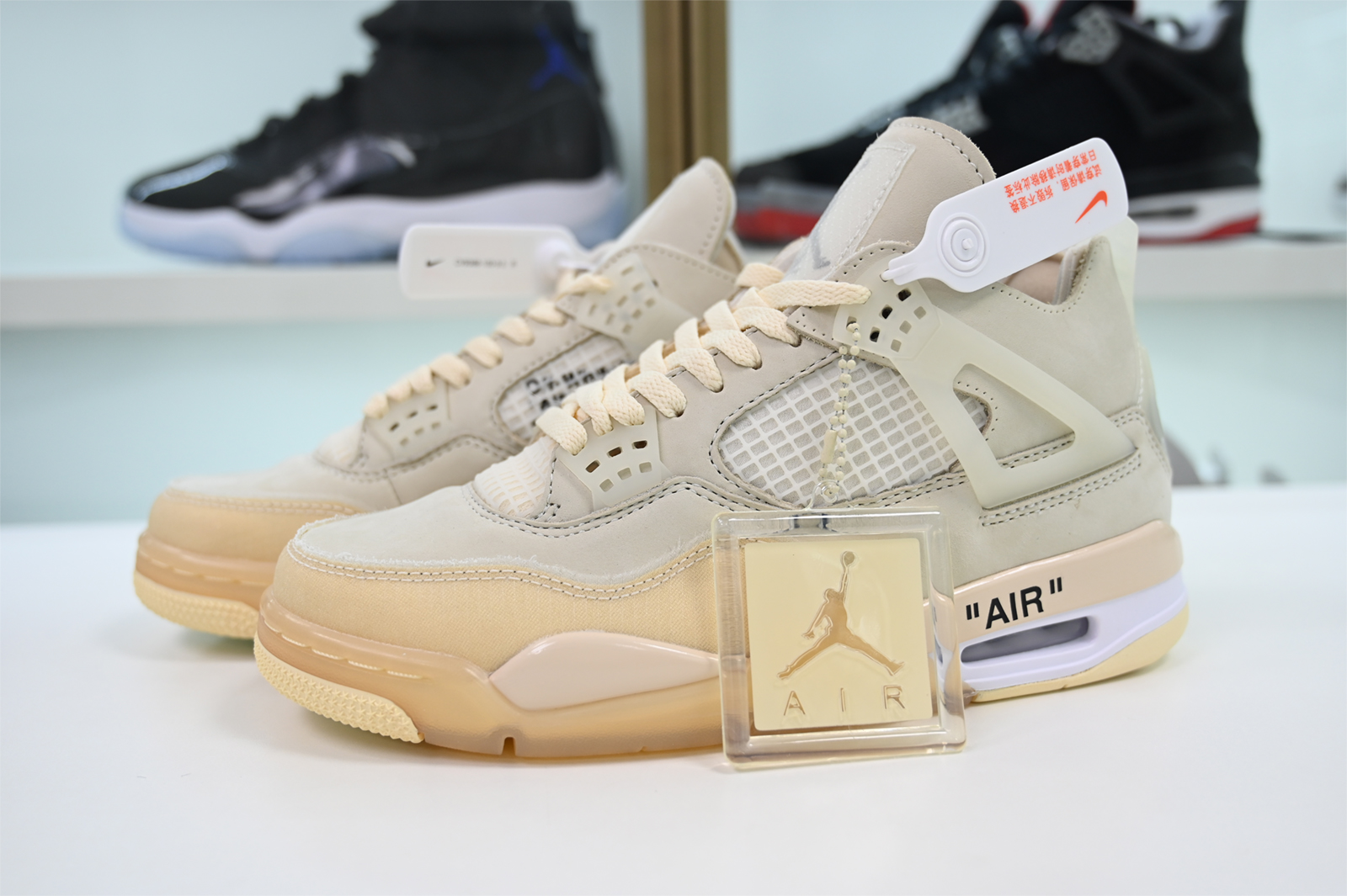 AIR JORDAN 4 RETRO x Off-White CV9388-100