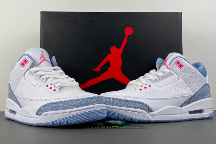 Jordan 3 Retro White Cobalt Bliss (GS) - HQ0784-101