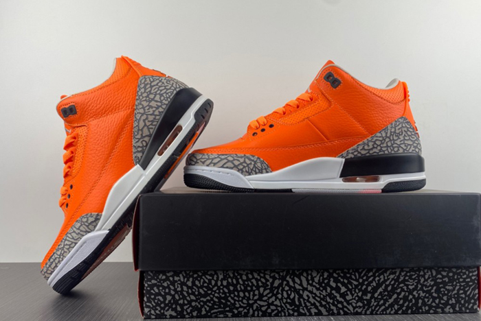 Air Jordan 3 Retro "Orange" AJ3 CT8532-801