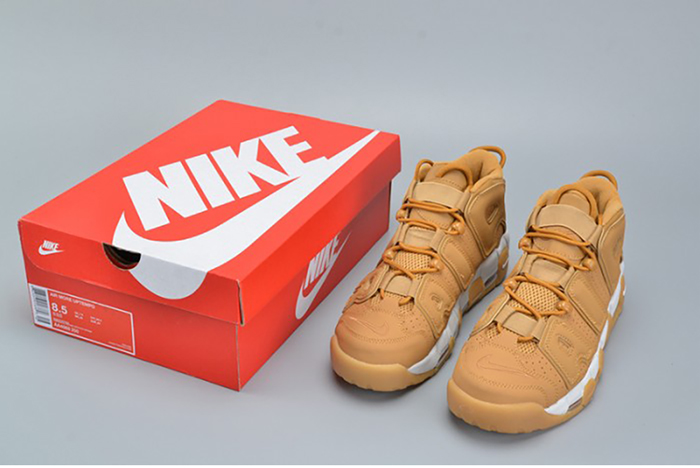 Nike Air More Uptempo PRM "Wheat" Brown mens AA4060-200