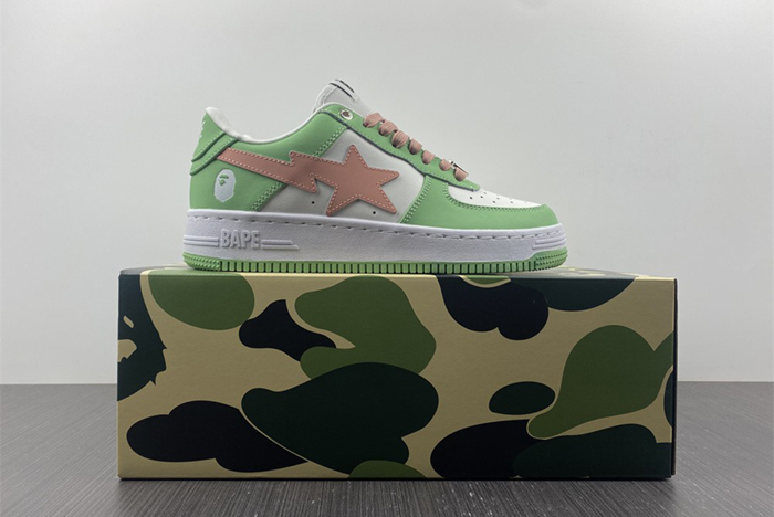 A Bathing Ape Bape Sta Pastel Green