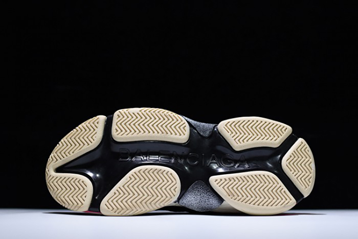 Balenciaga 17Fw Triple S Black Pink Women Sneaker 483523-W06E3-8080