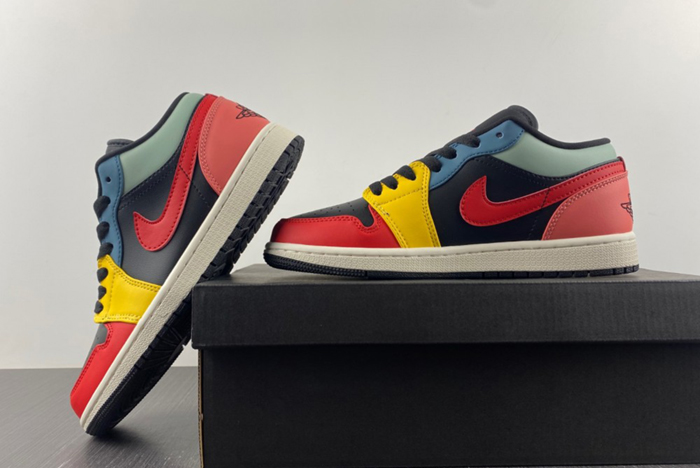 AIR JORDAN 1 LOW SE Black Multi-Color DN3739-060