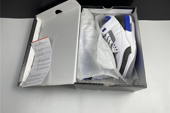 Air Jordan Retro 3 Racer Blue CT8532-145