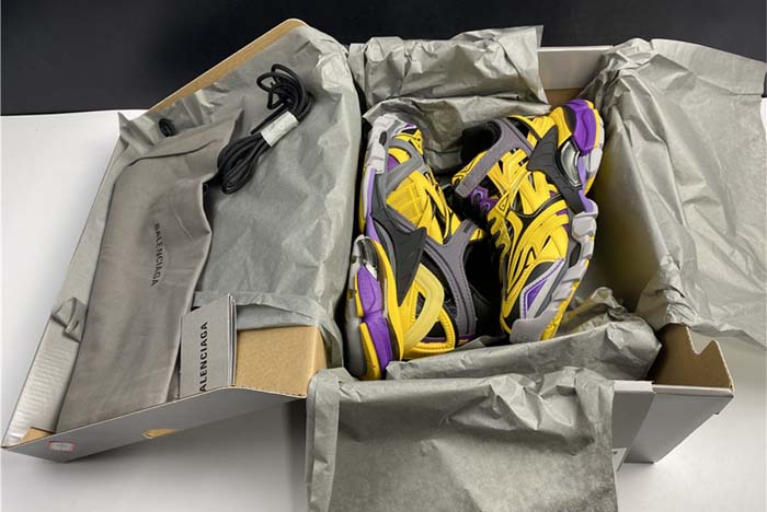 Balenciaga TRACK 2 OPEN SNEAKER YELLOW/BLACK W2GN1 2027