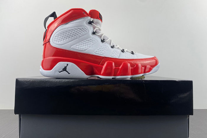 AIR Jordan 9 Retro White Gym Red 302370-160