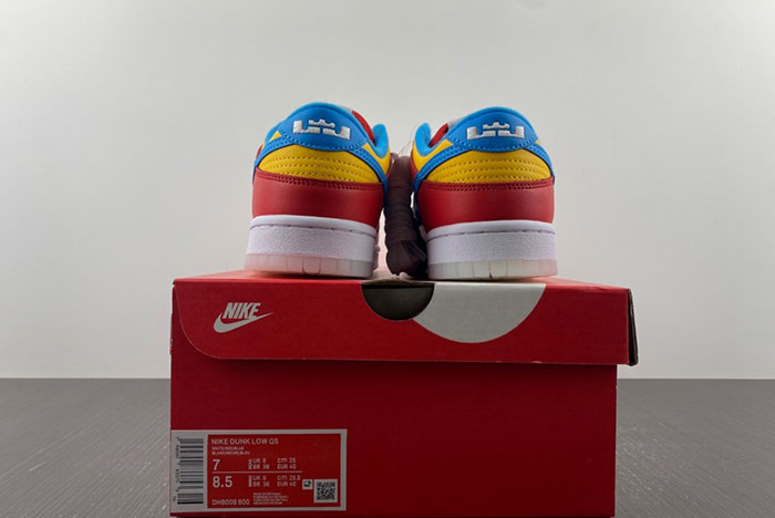 LeBron James x Nike Dunk Low “Fruity Pebbles” DH8009-600