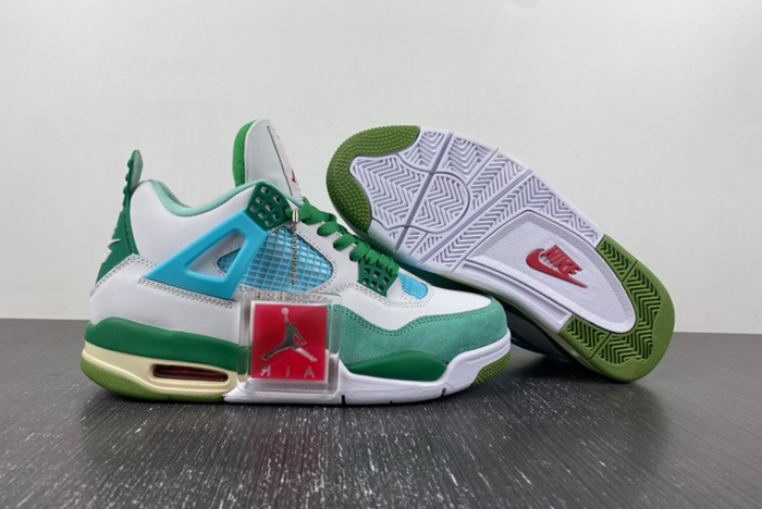 Air Jordan 4 PE SB green AJ4-KNCW
