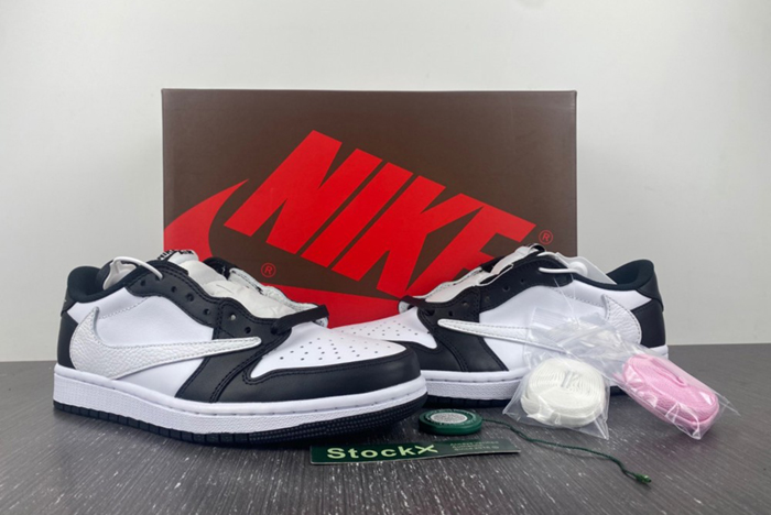 TRAVIS SCOTT X AIR JORDAN 1 LOW WHITE/BLACK/WHITE DM7866-007