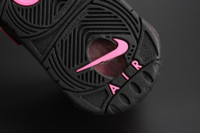 Nike Air More Uptempo GS "Hyper Pink" black/ pink womens 415082-003