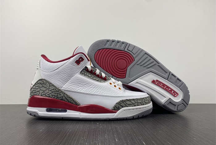 AIR JORDAN 3 RETRO Cardinal Red