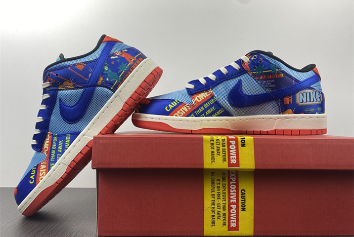 NIKE Dunk Low Firecracker DH4966-446