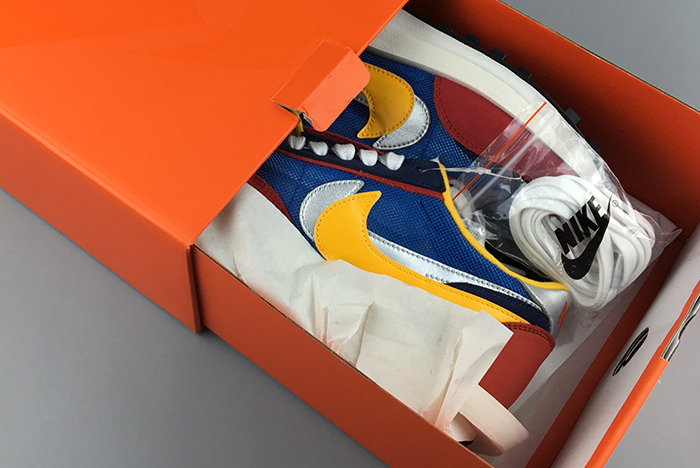 NIKE LD WAFFLE SACAI BLUE MULTI - BV0073-400