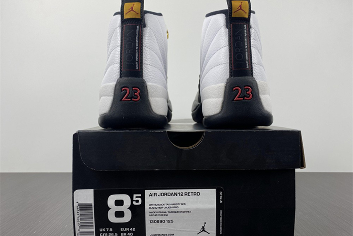 Air Jordan 12  AJ12 Taxi 130690-125