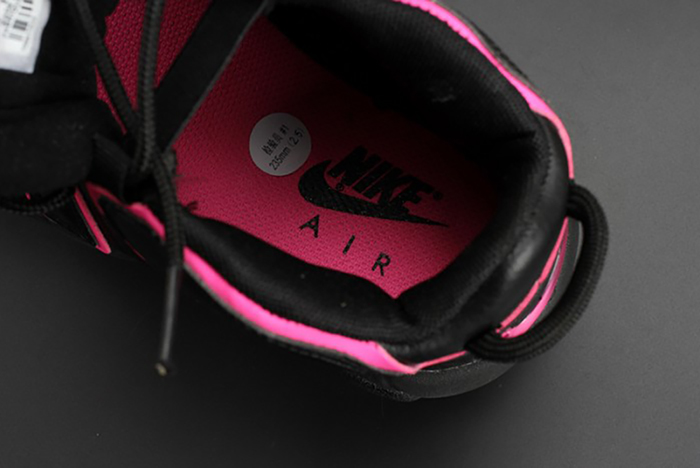 Nike Air More Uptempo GS "Hyper Pink" black/ pink womens 415082-003