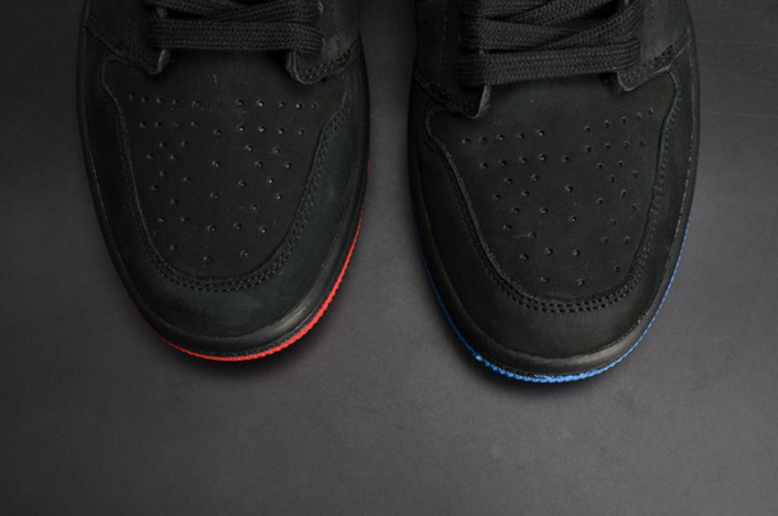 Air Jordan 1 Retro High OG "Quai 54" Black/Italy Blue-University Red mens AH1040-054