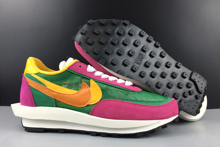NIKE LD WAFFLE SACAI pink MULTI - BV0073-301