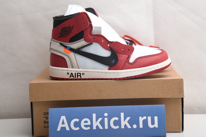 Off-White Air Jordan 1 Retro Chicago The Ten AA3834-101