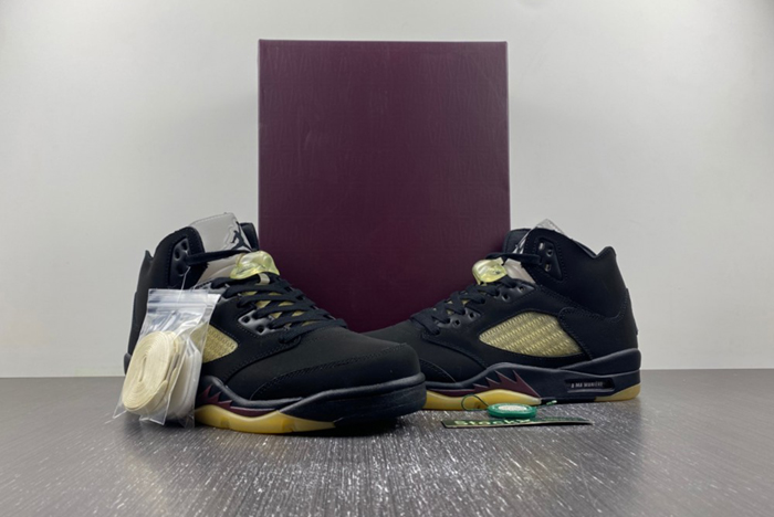 A Ma Maniére x Air Jordan 5 Black FD1330-001