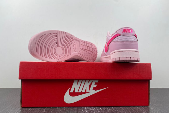 Nike Dunk Low Triple Pink (GS) - DH9765-600