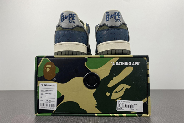 A Bathing Ape Bape Sta ARMY GREEN