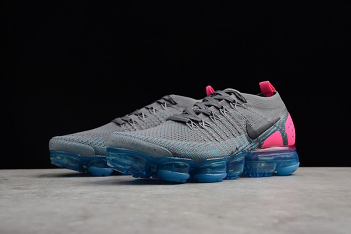 Nike Air VaporMax 2 "Gunsmoke" Orbit-Pink/ Blast-Blue womens 942843-004