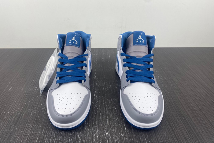 Jordan 1 Mid True Blue Cement (GS) - DQ8423-014