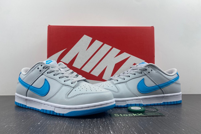 Nike Dunk Low Retro Pure Platinum Blue Lightning DV0831-001