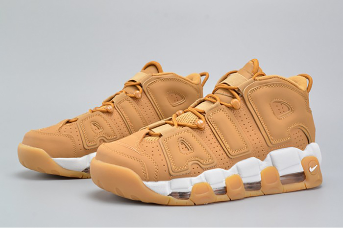 Nike Air More Uptempo PRM "Wheat" Brown mens AA4060-200