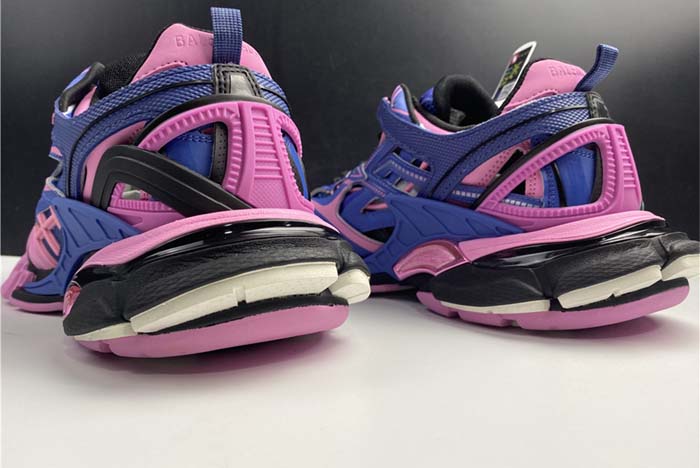 Balenciaga TRACK 2 OPEN SNEAKER BLUE/PINK W2GN3 4050