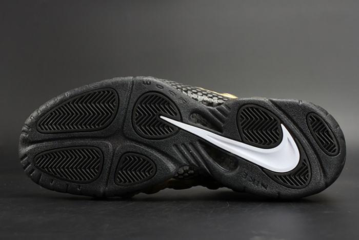 Air Foamposite Pro "Metallic Gold" Black mens 624041-701