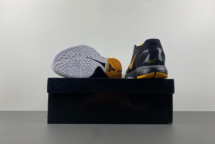 Nike Kobe 6 Black Del Sol Men