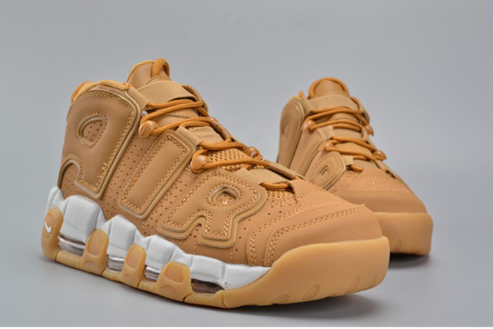 Nike Air More Uptempo PRM "Wheat" Brown mens AA4060-200