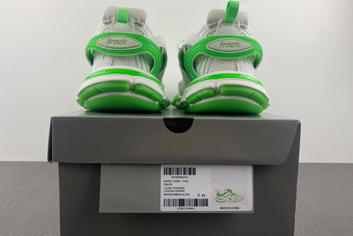 Balenciaga 3.0 White/Green 542023 W3RL1 9035