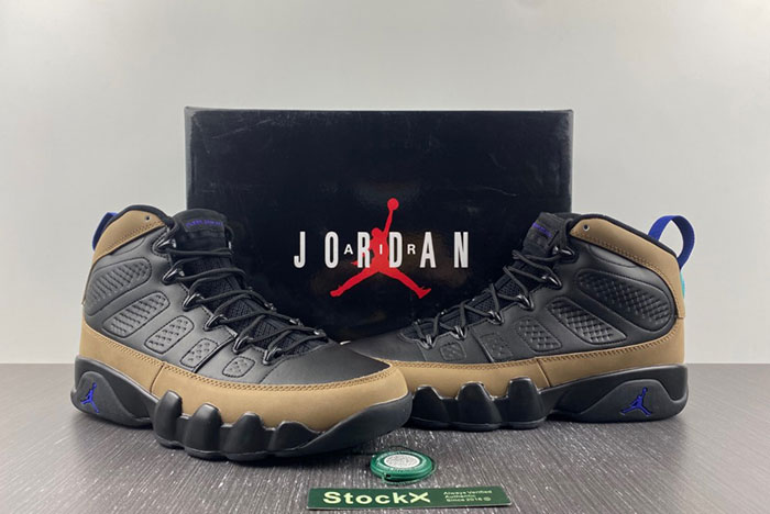 Air Jordan 9 “Olive Concord”  CT8019-034
