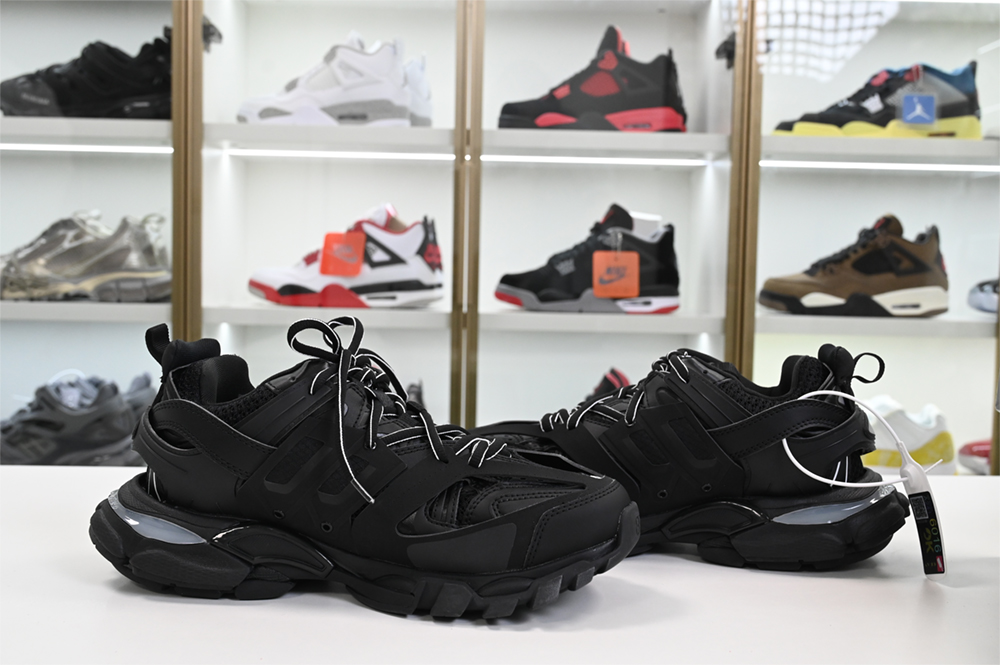 BALENCIAGA ledTRACK RUNNERS BLUE 542436 W1GB 1000