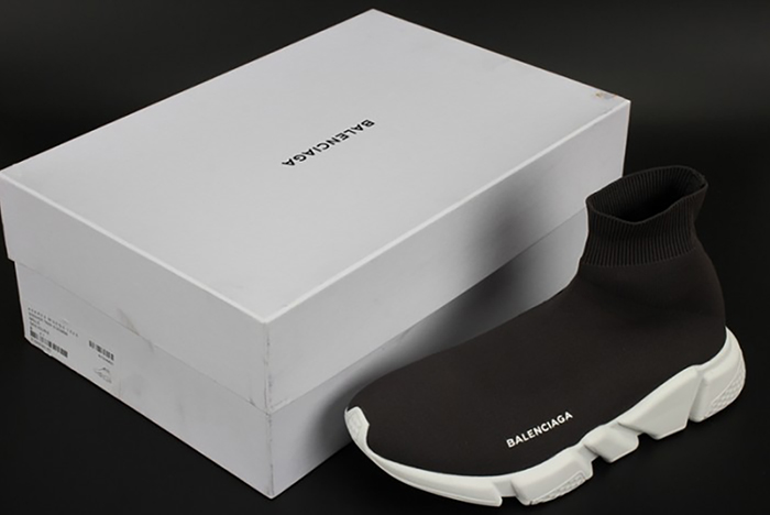 Balenciaga Stretch Mesh High Top Sneaker Grey 458653