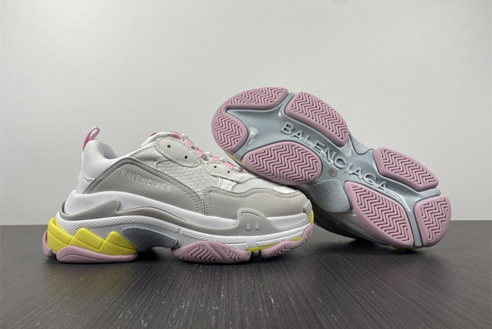 Balenciaga1.0 White /Grey/Pink /Yellow 524039 W2FW4 7541