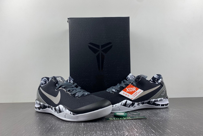 Nike Kobe 8 System Philippines Black Silver Men