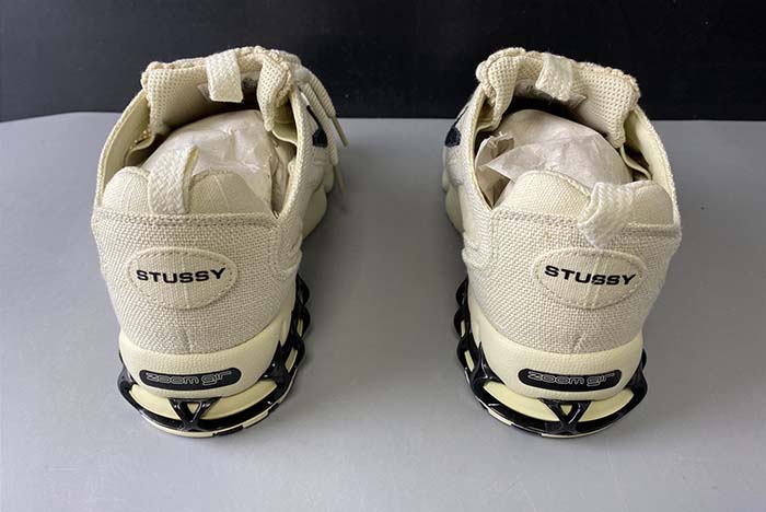 NIKE AIR ZOOM SPIRIDON CAGED STUSSY- FOSSIL CQ5486-200