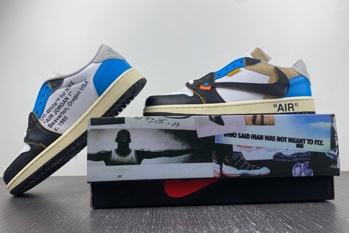 Union LA x Off-White x Nike Air Jordan 1 Low OG CZ0790-108