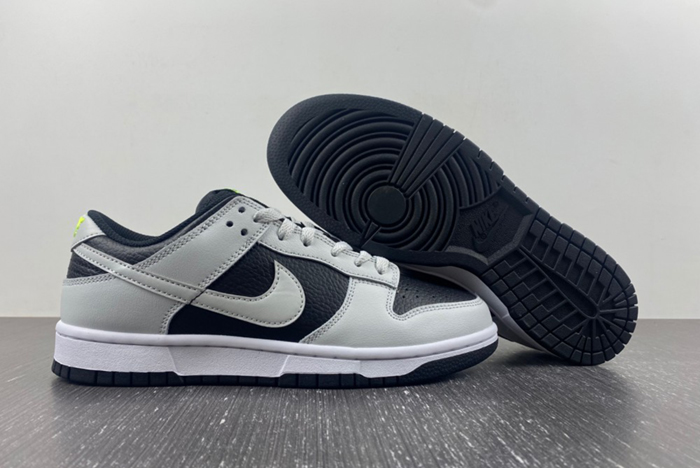Nike Dunk Low Grey Panda Volt - FD9756-001