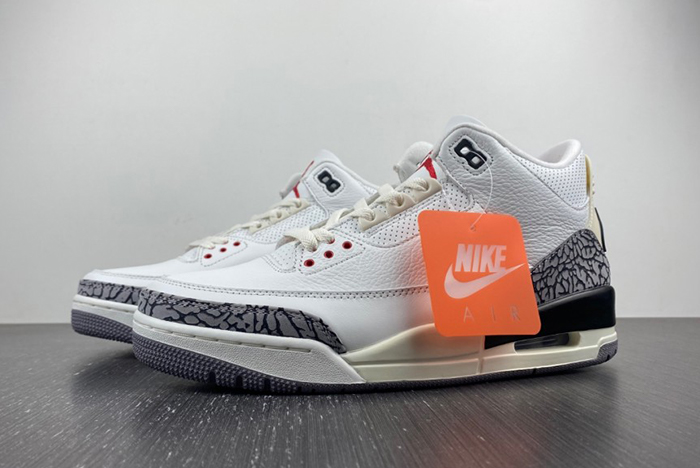 Air Jordan 3 White Cement Reimagined Shoes 2023  DN3707-100