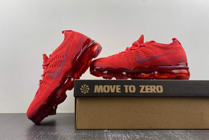 Nike Air VaporMax 2023 Flyknit Triple Red Men