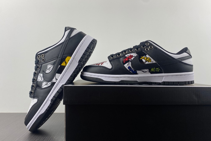 NIKE DUNK LOW Chrome Hearts   Matty Boy Sex records Nike Dunk DD1391-100