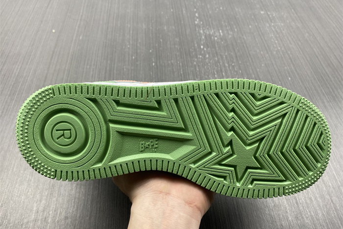 A Bathing Ape Bape Sta Pastel Green