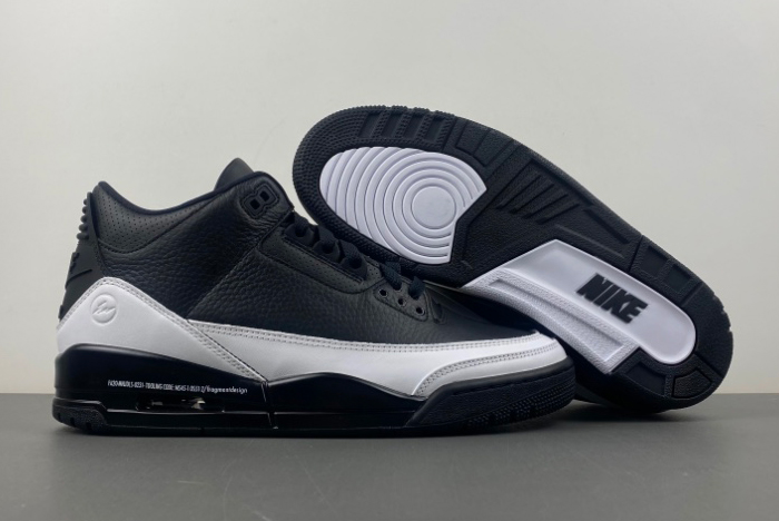 Fragment Design x Air Jordan 3 AJ3 DA3595-100  black