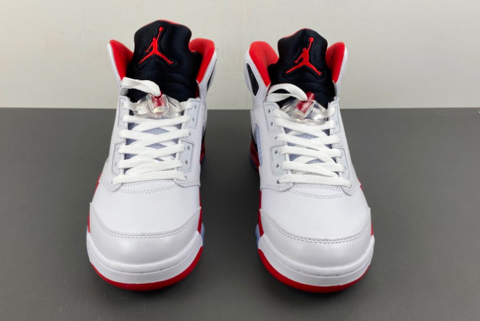 Air Jordan 5 Fire Red Black Tongue HQ7978-101