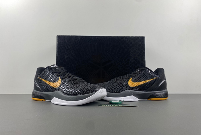 Nike Kobe 6 Black Del Sol Men