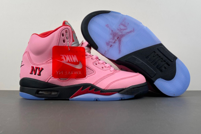 Awake NY x Air Jordan 5 Arctic Pink DV4982-600